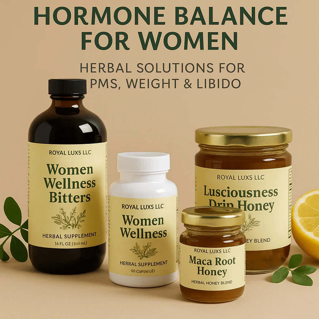 Hormone Balance for Women: Herbal Solutions for PMS, Weight & Libido - RoyalLuxsLLC