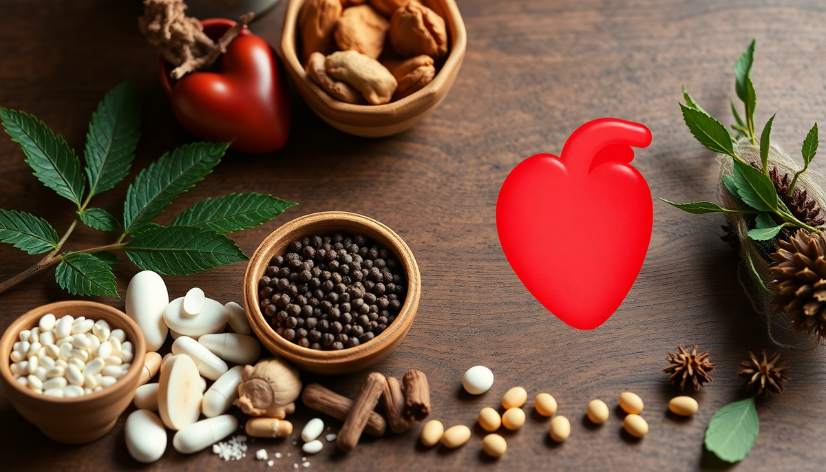 Herbal supplements and heart health natural ingredients