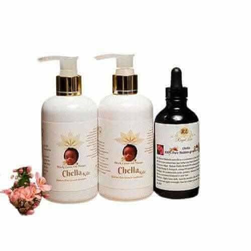 Herbal princess starter kit with two pump bottles and one dropper bottle by RoyalLuxsLLC
