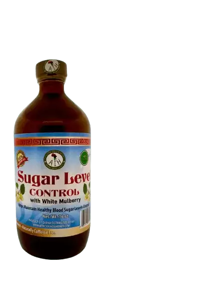 RoyalLuxsLLC Sugar Level Control bitters with white mulberry herbal sugar control supplement bottle
