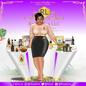 Wholesale herbal health products collection featuring natural supplements and oils from Royal Luxs LLC