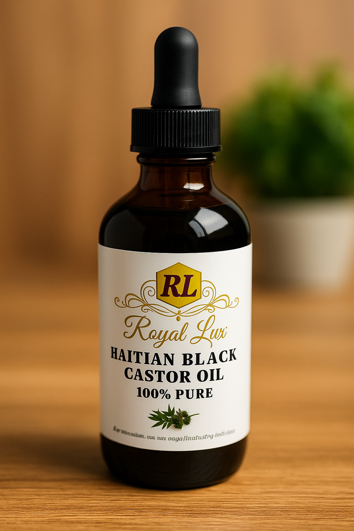 Haitian Black Castor Oil 100% Pure (4oz)