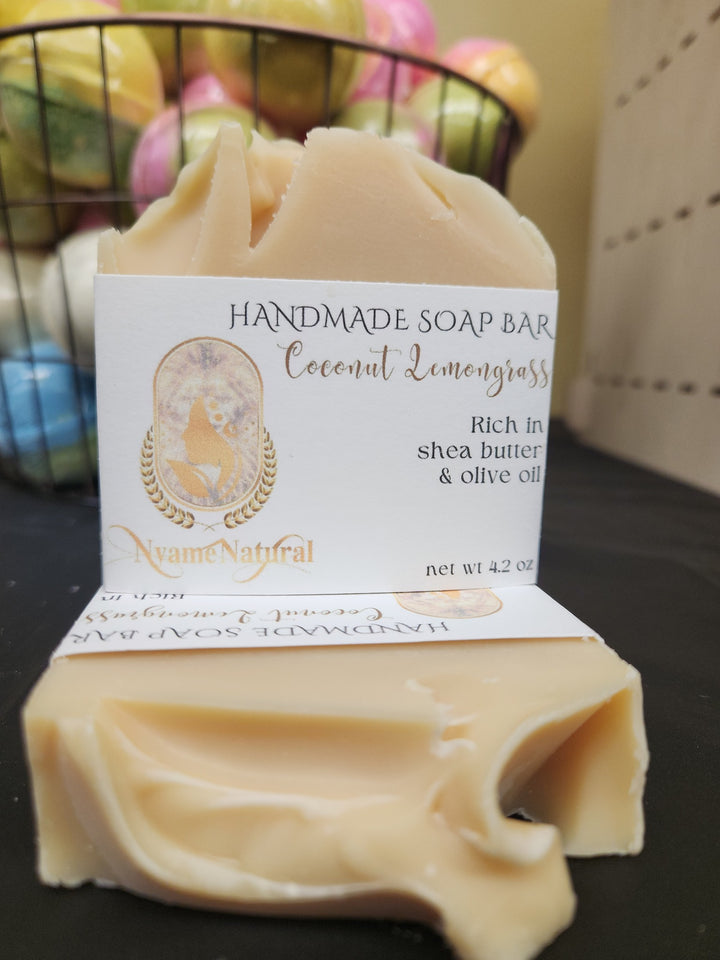 Coconut Lemongrass soap Bar