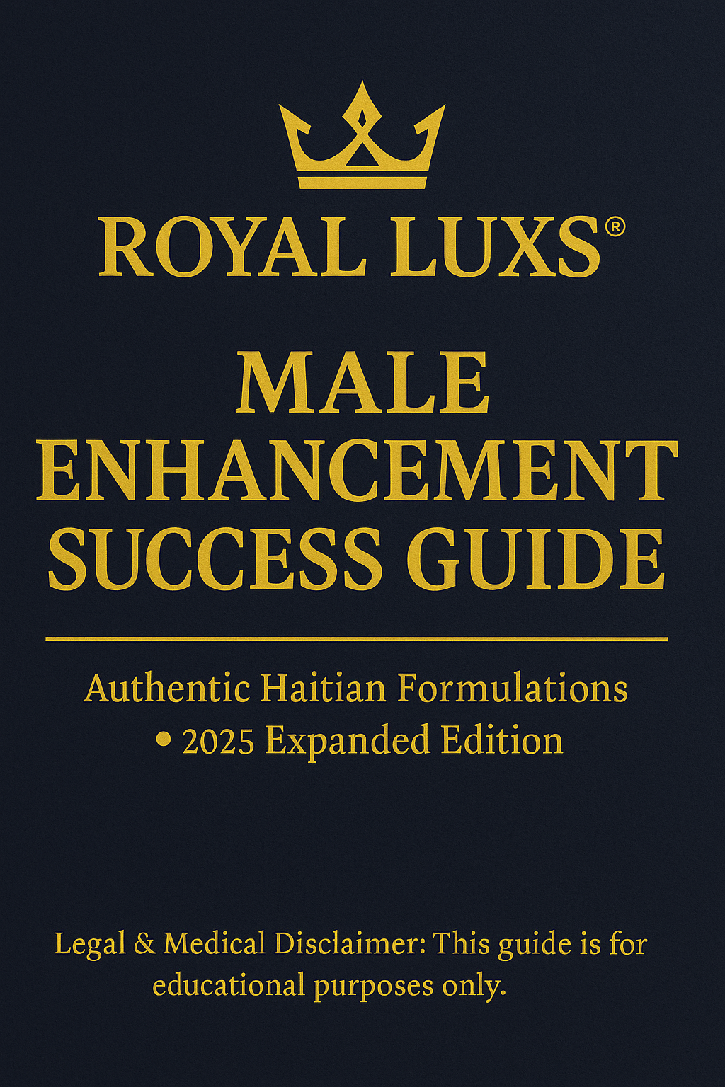 The Complete Natural Growth Roadmap for Men
