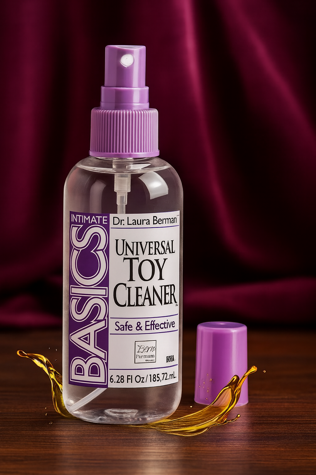 Berman Center Intimate Accessories Anti-Bacterial Toy Cleaner 6.28 fl oz
