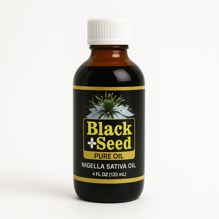 Raw 100% Pure Black Seed Oil – Cold-Pressed 4oz