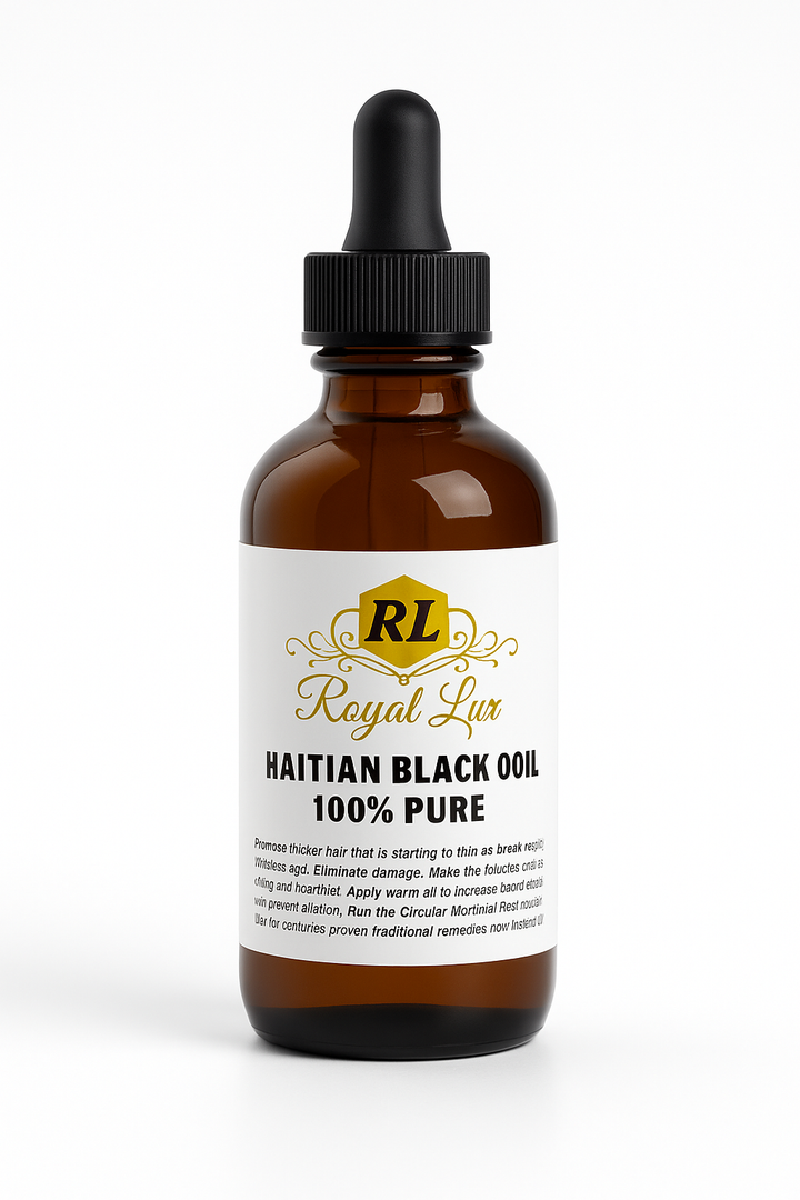 Haitian Black Castor Oil 100% Pure (4oz)