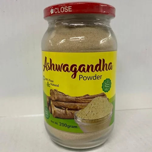 Ashwagandha 100% Pure Organic Root Powder - RoyalLuxsLLC