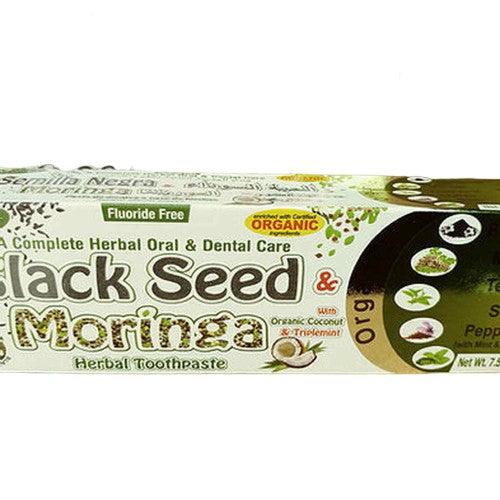 Black Seed Moringa Toothpaste - RoyalLuxsLLC