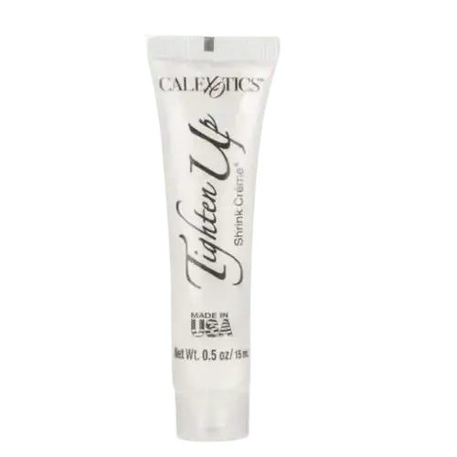 CalExotics Tighten Up Shrink Creme vaginal tightening cream in a 0.5 oz tube made in the USA