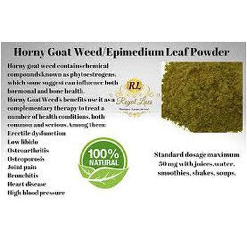 Epimedium sagittatum Horny Goat Weed Leaf Powder - RoyalLuxsLLC