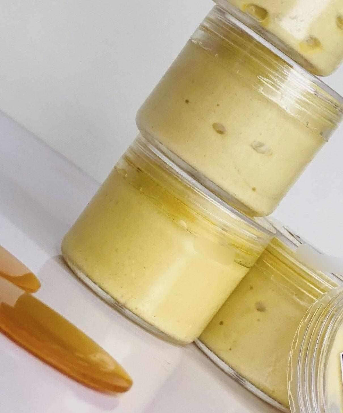 FACE GLOW CREAM & CLEANSER KIT in jars alongside applicator, perfect for detox and cleanse.