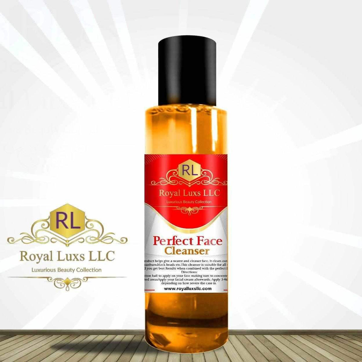 FACE GLOW CREAM & CLEANSER KIT Perfect Face Cleanser by Royal Lux LLC for radiant skin and blemish control.