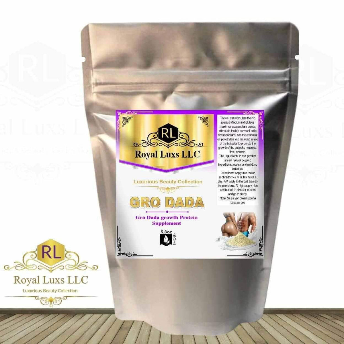 Gro Dada Kit – Botanical Self-Care System protein supplement for detox, cleanse, and herbal tonic.