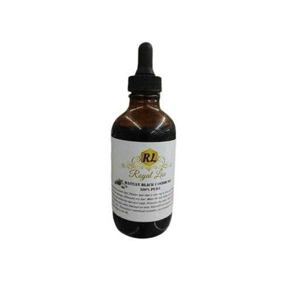 Haitian Black Castor Oil 100% Pure (4oz) - RoyalLuxsLLC