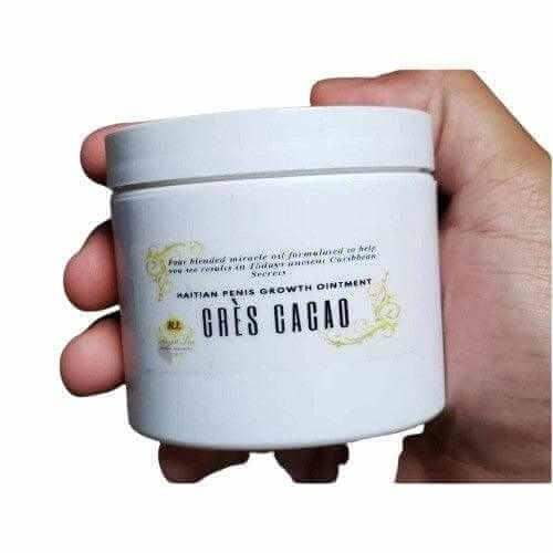 Haitian Gres Cacao Longer & Thicker growth ointment formulated to give fast result - RoyalLuxsLLC
