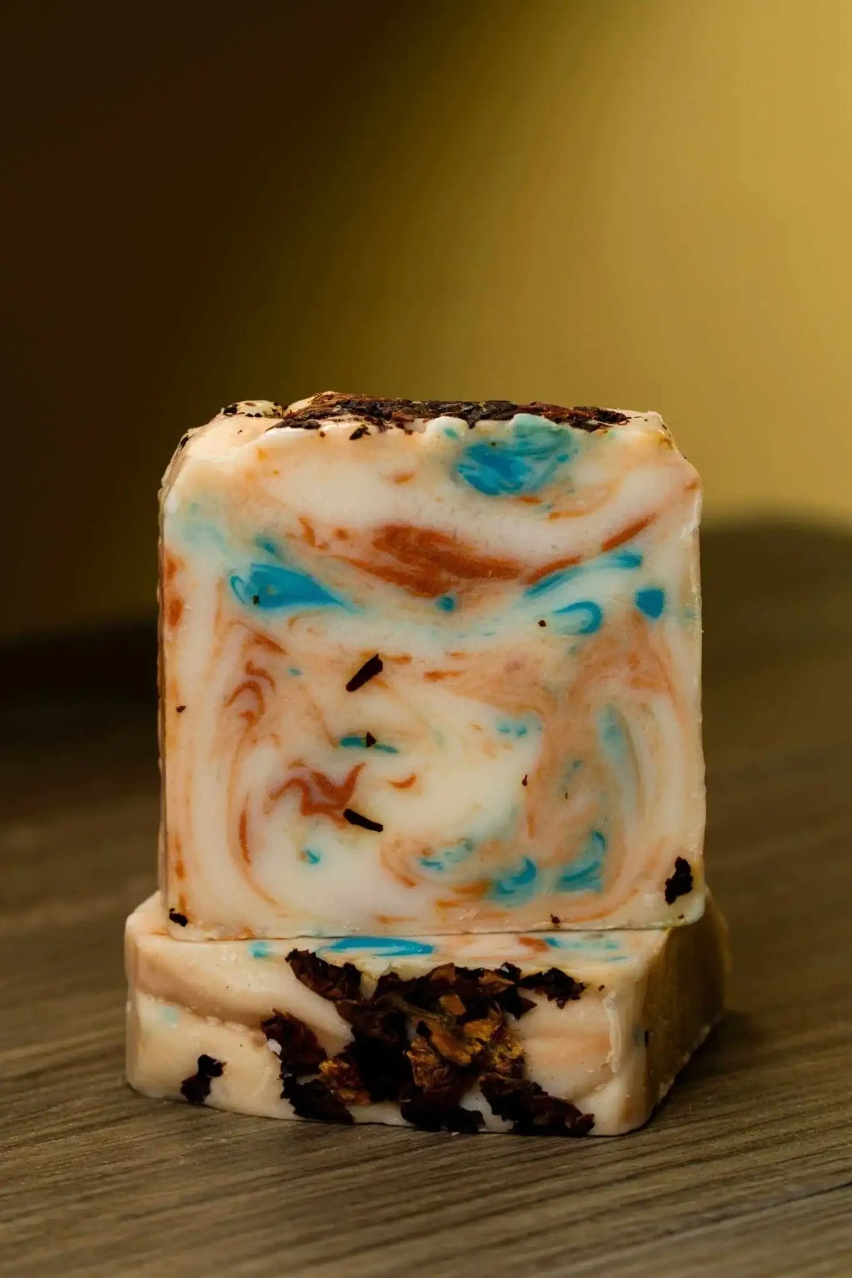 Milk Rose Petals Bar Saop, handmade soap with vibrant colors and natural ingredients for a moisturizing cleanse experience.