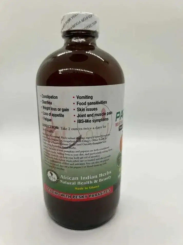 Parasite Formula herbal tonic for detox and cleanse, supporting digestive health and wellness.