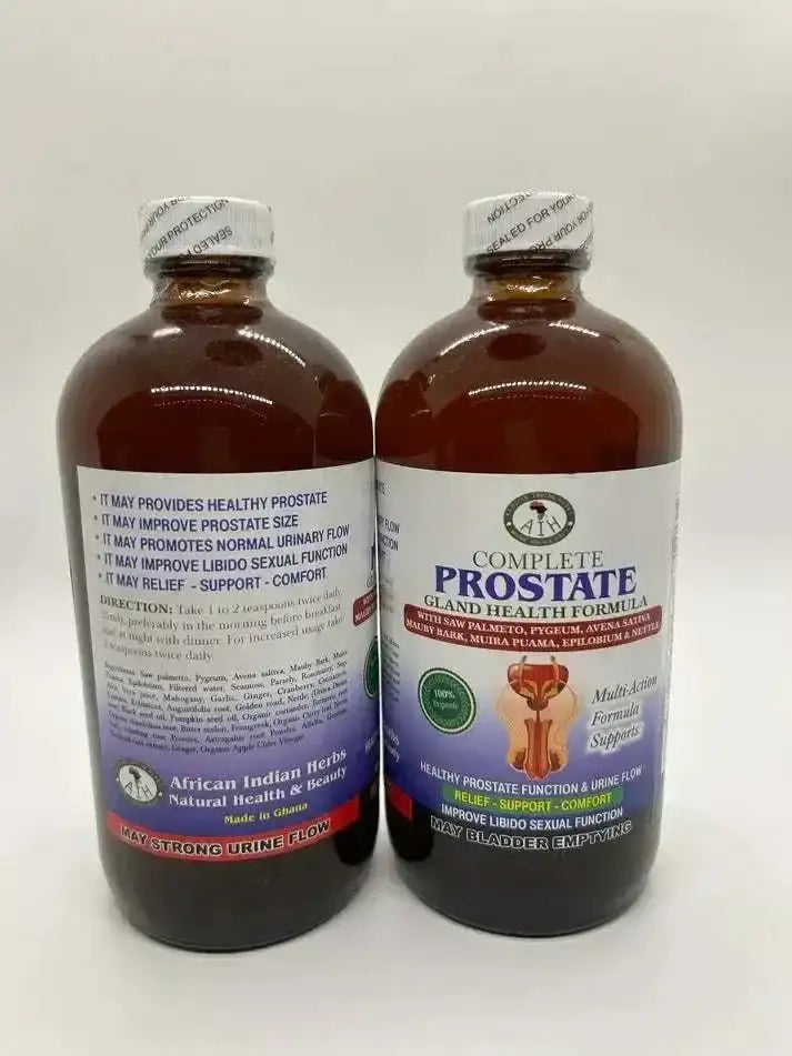 Prostate Gland Herbal Formula – Daily Botanical Wellness Support with plant-based ingredients for men's health.