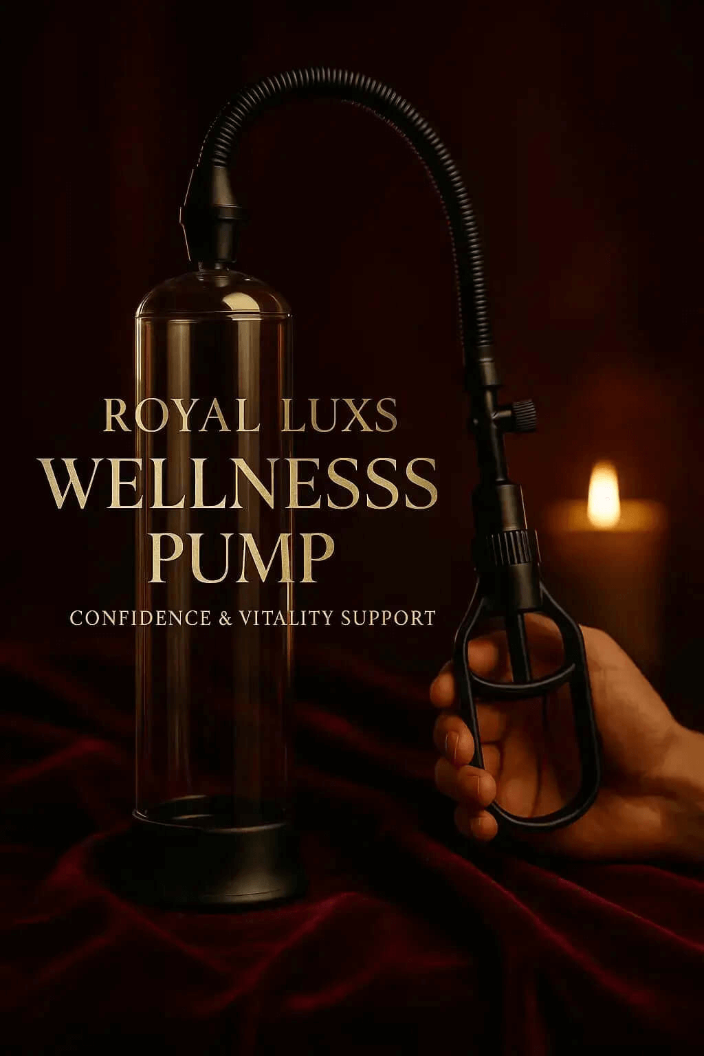 RoyalLuxsLLC wellnesss pump vacuum device for Haitian Gres cacao ointment application with confidence and vitality support